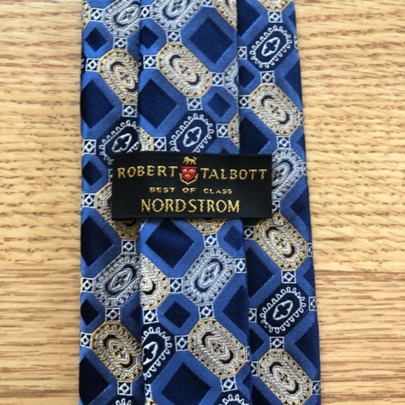 Robert Talbott Best of Class blue tie - Picture 8 of 8